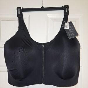 Torrid Black Front-Zip Bra